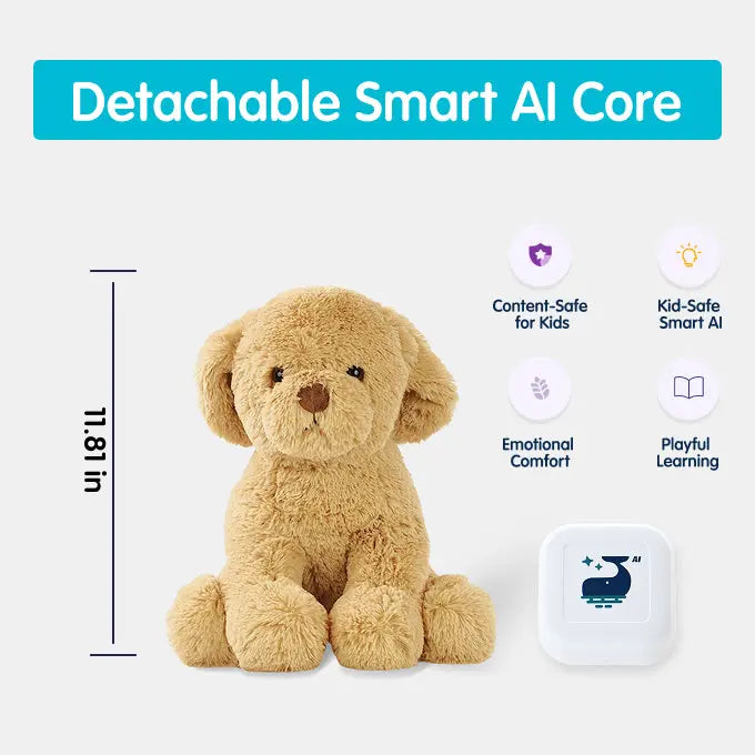 Ollie The Pup – AI Talking Companion Plush Toy for Kids