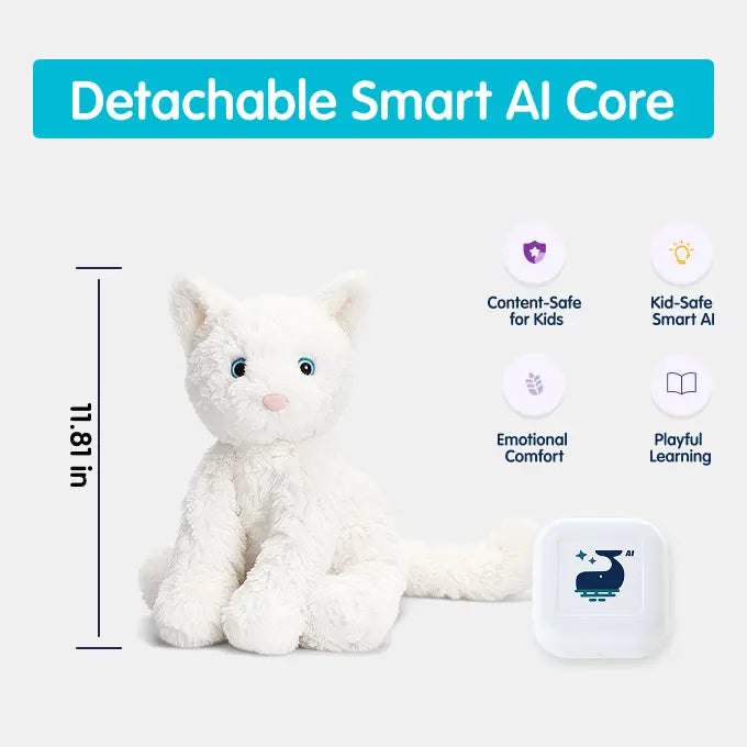 Luna The Cat – AI Talking Companion Plush Toy for Kids