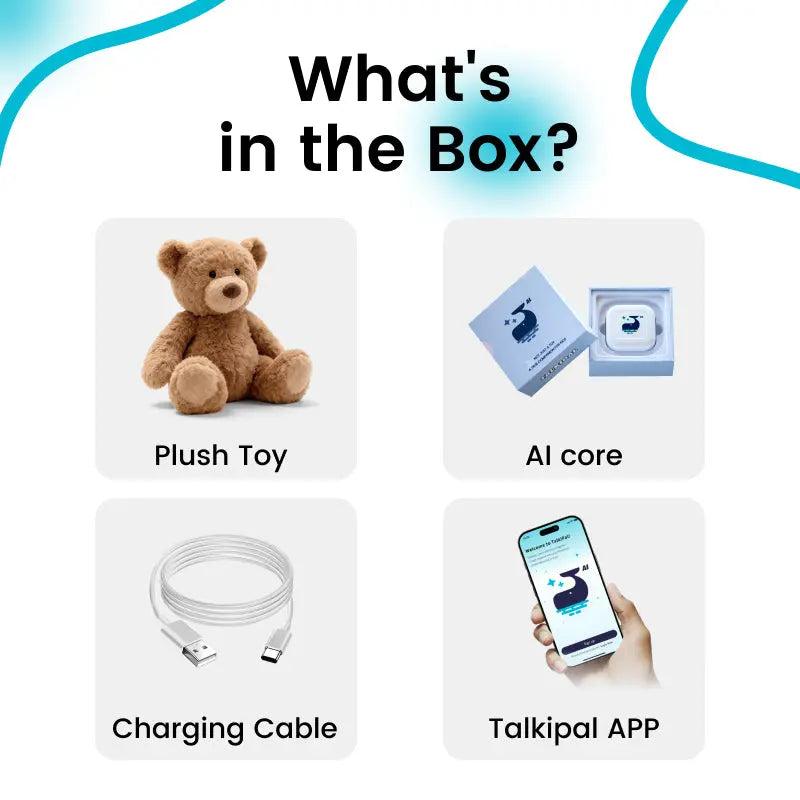 Benny The Bear – AI Talking Companion Plush Toy for Kids