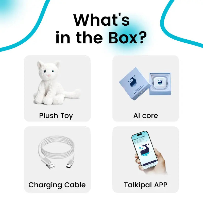 Luna The Cat – AI Talking Companion Plush Toy for Kids
