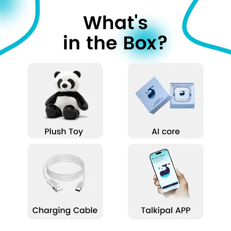 Mochi The Panda – AI Talking Companion Plush Toy for Kids