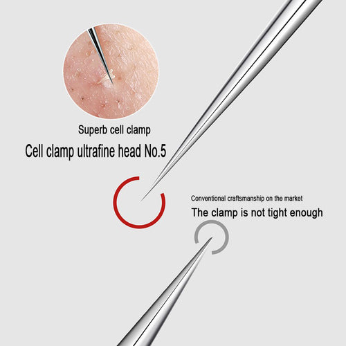 4–5 Piece Acne Needle & Blackhead Tweezer Tool Set