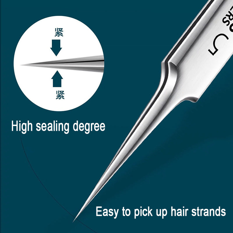 4–5 Piece Acne Needle & Blackhead Tweezer Tool Set